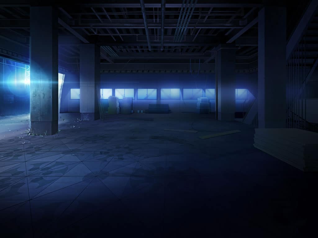 Construction Site at Night